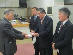 室蘭東ライオンズクラブ様よりご寄附をいただきました