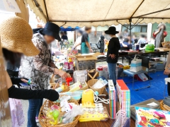 母恋神社祭典 「むろげんボランティアの会」出店🛍