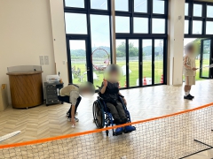 つばさ会でスポーツ交流会を開催しました