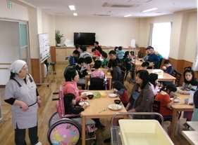 学園の食堂